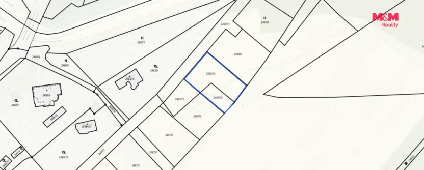 Prodej pozemku pro bydlení, Černovice, 1080 m2