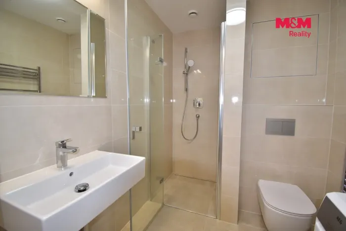 Pronájem bytu 1+kk, Praha - Hlubočepy, Kurandové, 36 m2