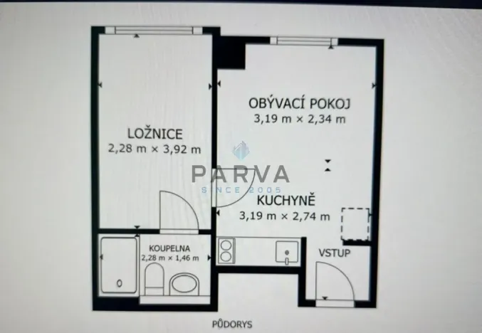 Prodej bytu 2+kk, Praha - Nusle, Bohuslava ze Švamberka, 47 m2