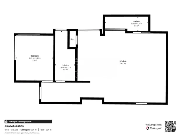 Prodej bytu 2+kk, Praha - Vršovice, Kišiněvská, 56 m2