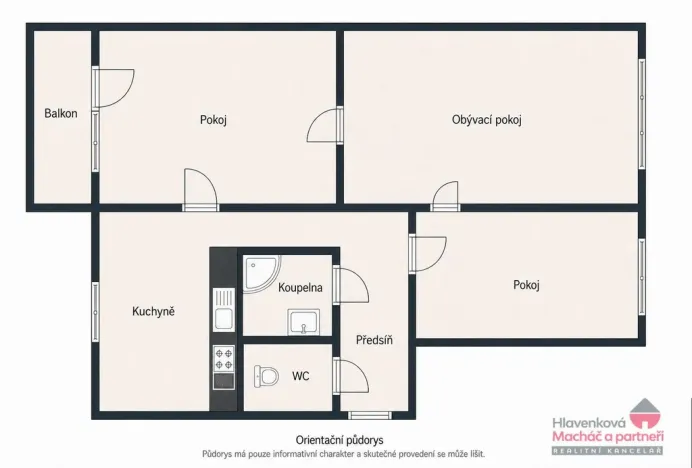 Prodej bytu 3+1, Ostrava - Poruba, Alžírská, 63 m2