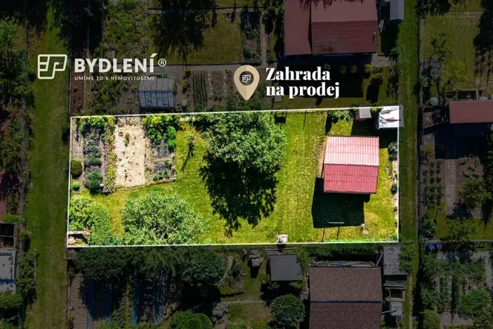 Prodej zahrady, Teplice, 382 m2