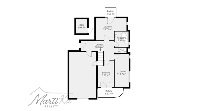 Prodej bytu 4+kk, Mníšek pod Brdy, Rymáňská, 94 m2