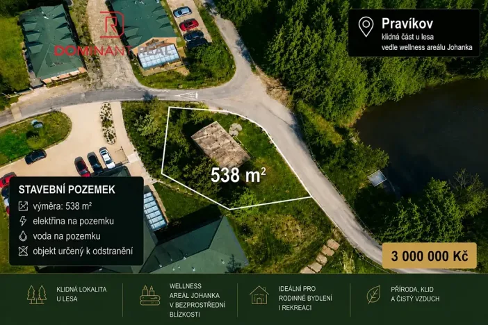 Prodej pozemku pro bydlení, Kamenice nad Lipou, 538 m2