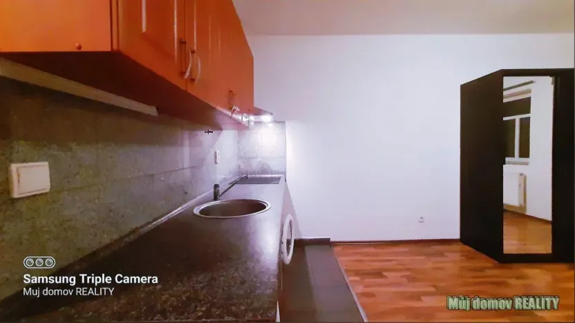 Pronájem bytu 1+kk, Praha - Vysočany, Freyova, 22 m2