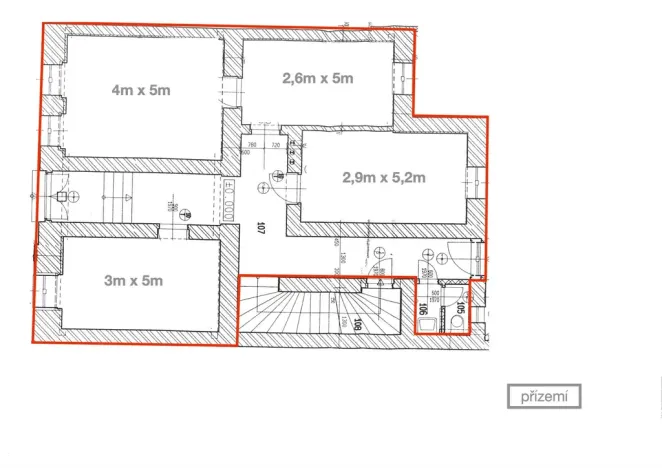 Pronájem kanceláře, Plzeň - Jižní Předměstí, Kotkova, 69 m2