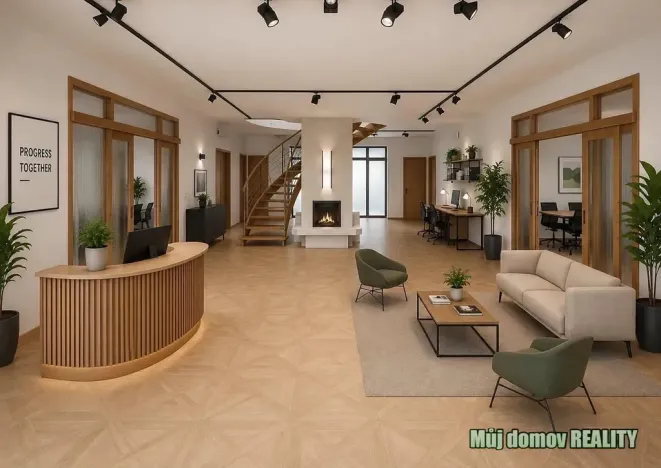 Pronájem vily, Praha - Smíchov, Nový Zlíchov, 801 m2