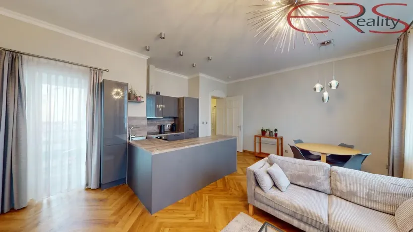 Pronájem bytu 2+kk, Jablonec nad Nisou, Komenského, 54 m2