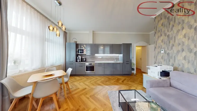 Pronájem bytu 2+kk, Jablonec nad Nisou, Komenského, 51 m2
