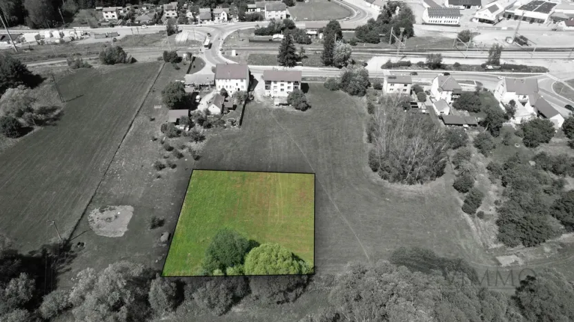 Prodej pozemku pro bydlení, Střítež - Kaplice-nádraží, 2410 m2