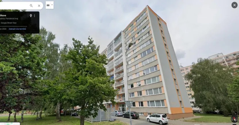 Pronájem bytu 1+kk, Pardubice - Polabiny, Brožíkova, 40 m2