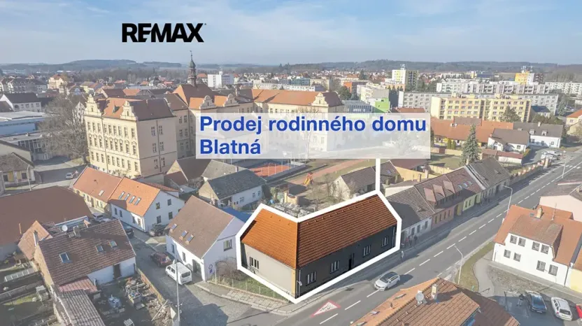 Prodej rodinného domu, Blatná, Čechova, 148 m2