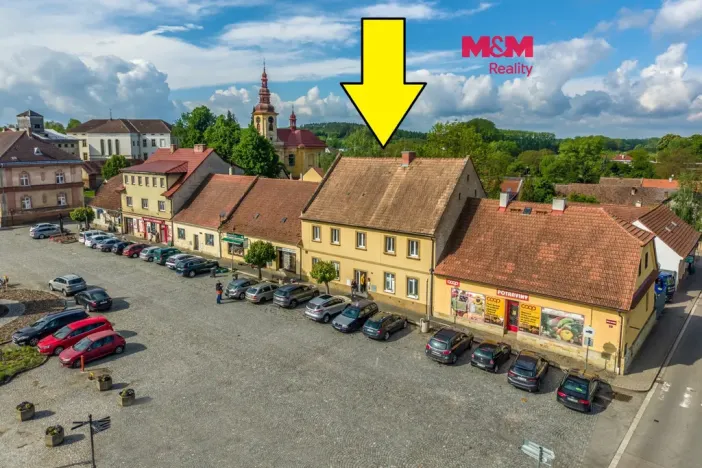 Prodej rodinného domu, Kopidlno, náměstí Hilmarovo, 230 m2
