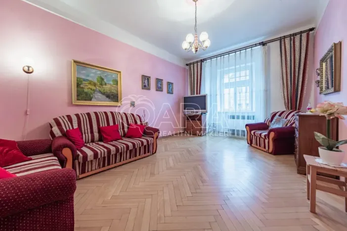 Pronájem bytu 3+1, Praha - Žižkov, Hartigova, 75 m2