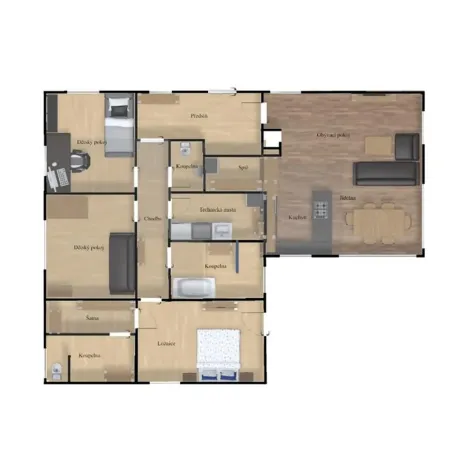 Prodej rodinného domu, Rumburk, Ke koupališti, 135 m2