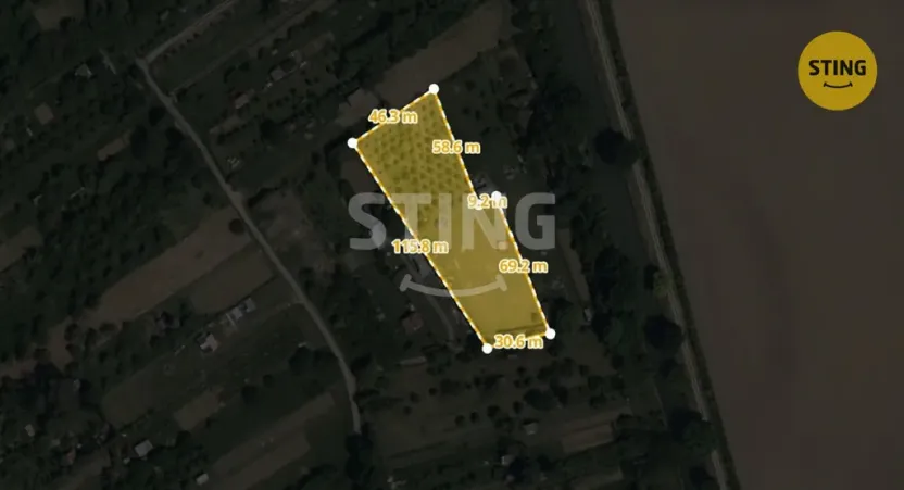 Prodej zahrady, Strážnice, 4652 m2