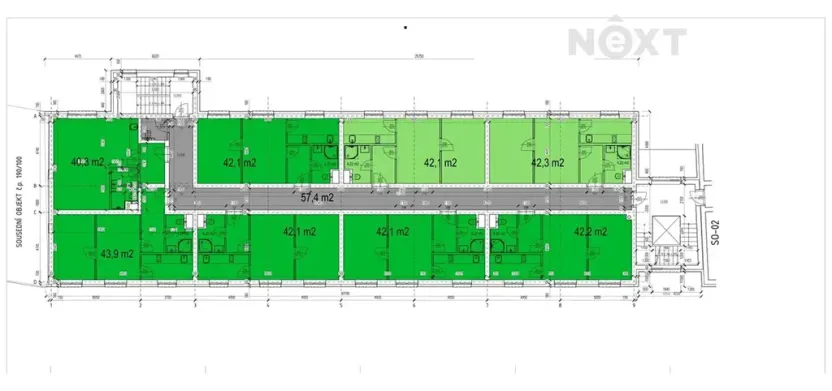 Prodej bytu 1+kk, Praha - Písnice, Libušská, 40 m2