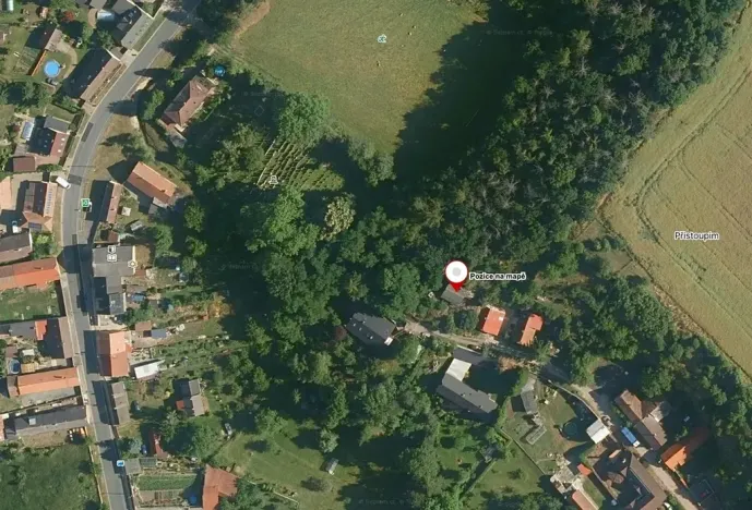 Dražba pozemku pro bydlení, Přistoupim, 730 m2