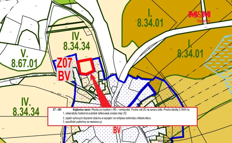 Prodej pozemku pro bydlení, Toužim - Kojšovice, 18630 m2