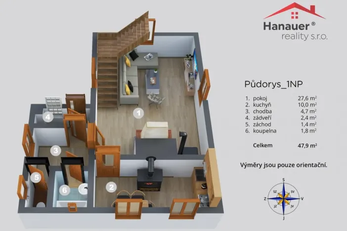 Prodej chalupy, Verneřice - Rychnov, 85 m2