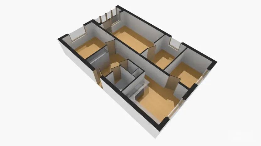 Prodej bytu 4+1, Přelouč, Studentská, 74 m2