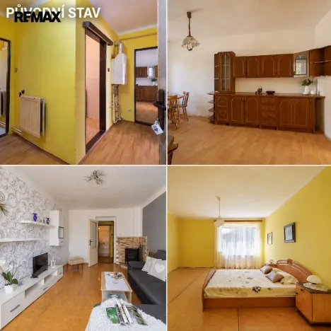 Prodej bytu 2+1, Louka u Litvínova, Husova, 73 m2