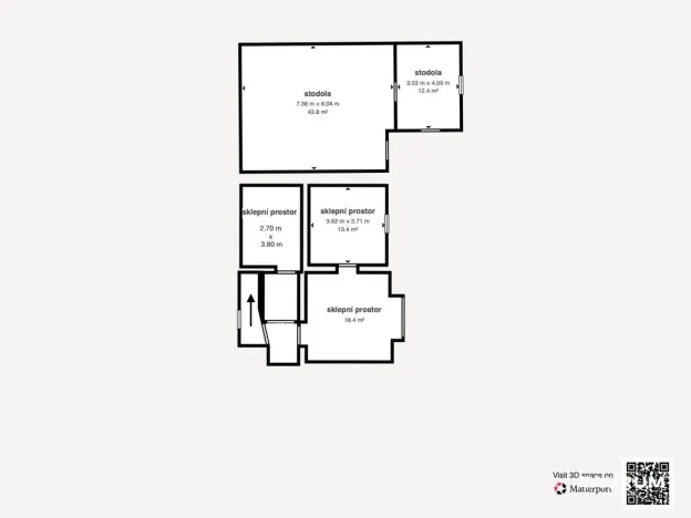 Prodej rodinného domu, Bělá nad Radbuzou, Školní, 186 m2