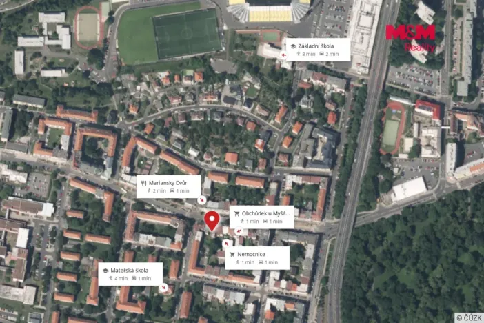 Prodej bytu 3+1, Teplice, Duchcovská, 102 m2