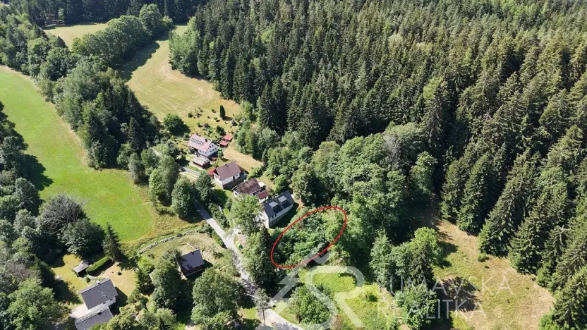 Prodej pozemku, Kašperské Hory - Žlíbek, 397 m2