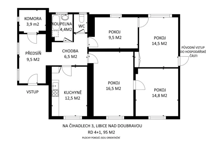 Prodej rodinného domu, Libice nad Doubravou, Na Čihadlech, 135 m2