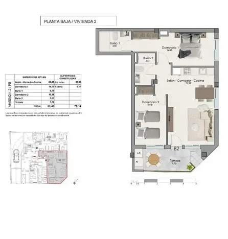Prodej bytu 3+kk, Santa Pola, Španělsko, 75 m2