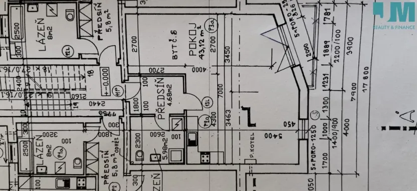 Prodej bytu 1+kk, Jihlava, U Koželuhů, 54 m2