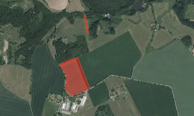 Prodej louky, Vodice, 58460 m2