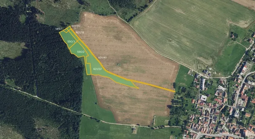 Prodej pole, Žďárná, 11618 m2