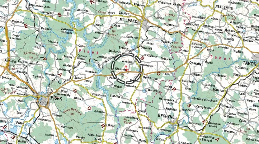 Prodej louky, Křenovice, 42413 m2