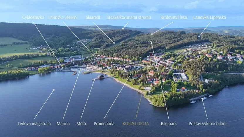 Prodej bytu 4+kk, Lipno nad Vltavou, 118 m2