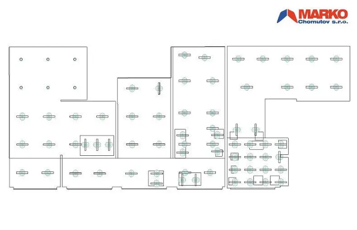 Pronájem obchodního prostoru, Chomutov, Školní pěšina, 511 m2
