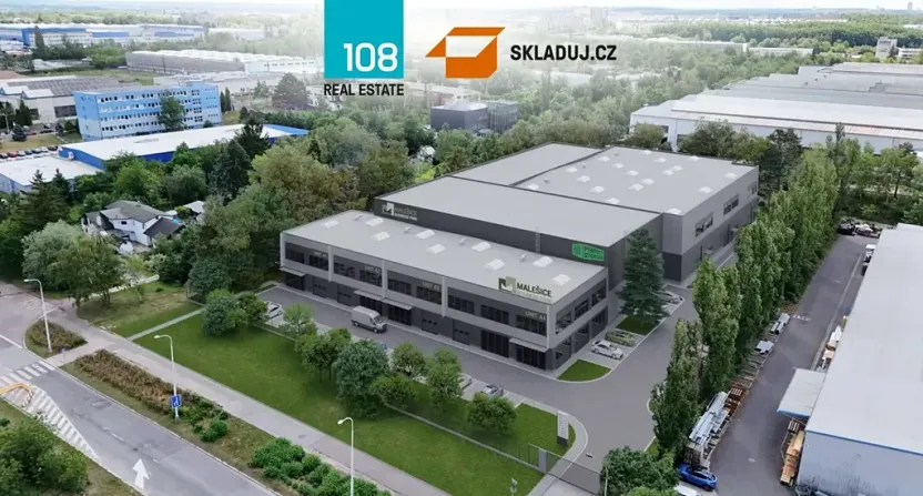 Pronájem skladu, Praha - Malešice, Tiskařská, 1098 m2