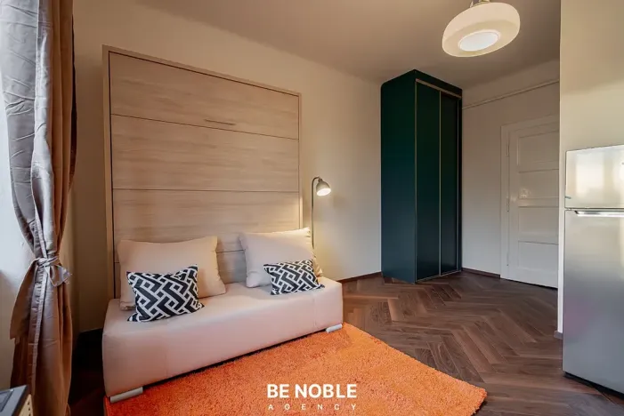 Pronájem bytu 1+kk, Praha - Holešovice, Tovární, 31 m2