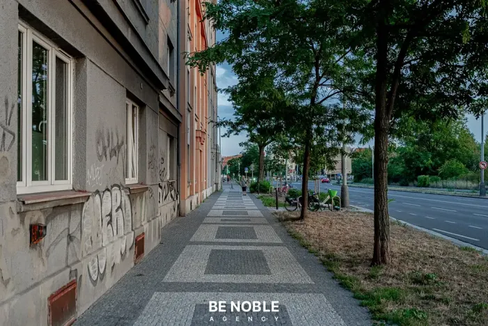Pronájem bytu 1+kk, Praha - Holešovice, Tovární, 31 m2