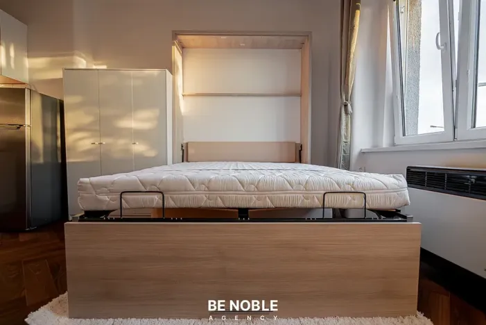 Pronájem bytu 1+kk, Praha - Holešovice, Tovární, 33 m2