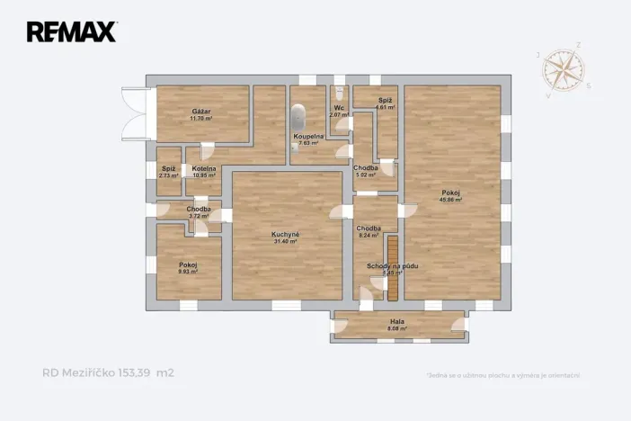 Prodej rodinného domu, Meziříčko, 153 m2