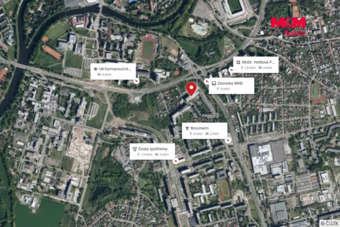 Prodej bytu 2+kk, Hradec Králové - Nový Hradec Králové, Durychova, 47 m2