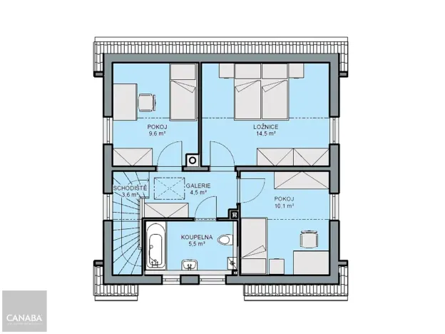 Prodej rodinného domu, Mladá Boleslav, 96 m2