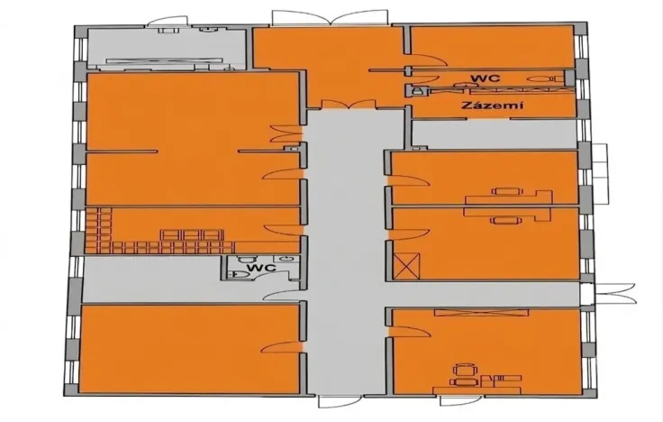 Pronájem kanceláře, Beroun, 200 m2