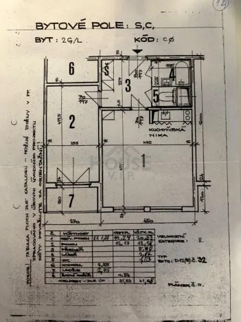 Pronájem bytu 2+kk, Praha - Černý Most, Kpt. Stránského, 44 m2