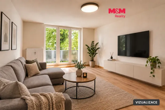 Prodej bytu 3+kk, Plzeň - Lobzy, Partyzánská, 60 m2