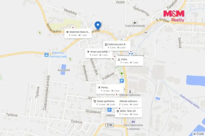 Prodej činžovního domu, Dobrovice, Václavská, 230 m2