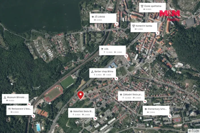 Prodej bytu 2+1, Bílina - Újezdské Předměstí, 5. května, 60 m2