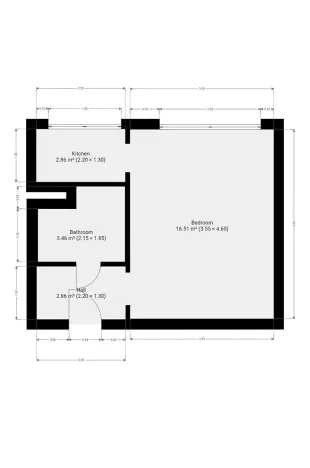 Pronájem bytu 1+1, Praha, Novodvorská, 28 m2